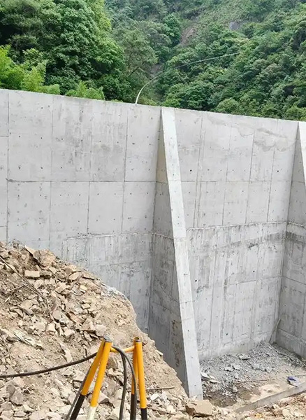 枣庄薛城区重力式挡土墙